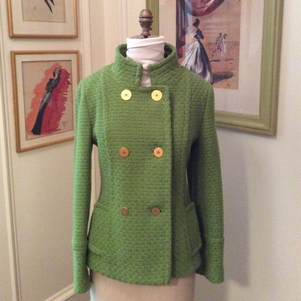 Zara green jacket